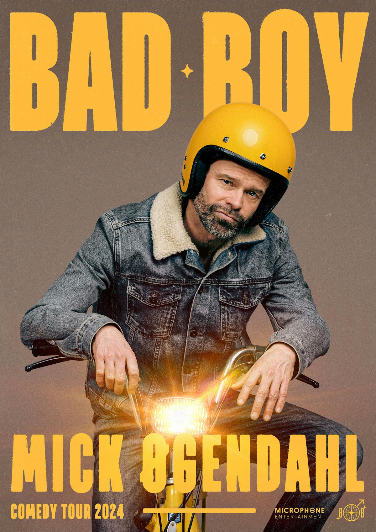 Plakat: Mick Øgendahl - Bad Boy